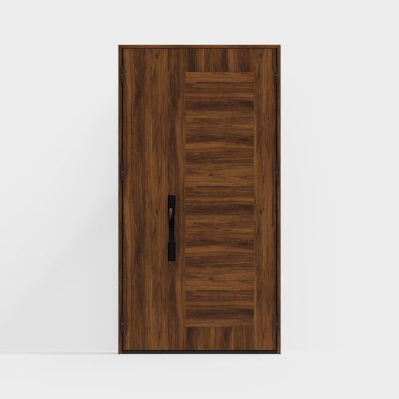 LIXIL Holztür - Eingangstür - D03 - J Teak Farbe (Relief) -