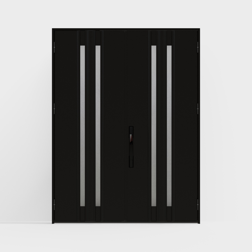 LIXIL 木製ドア - 玄関ドア - G02両開きドア-F ライトブラウン(木目)