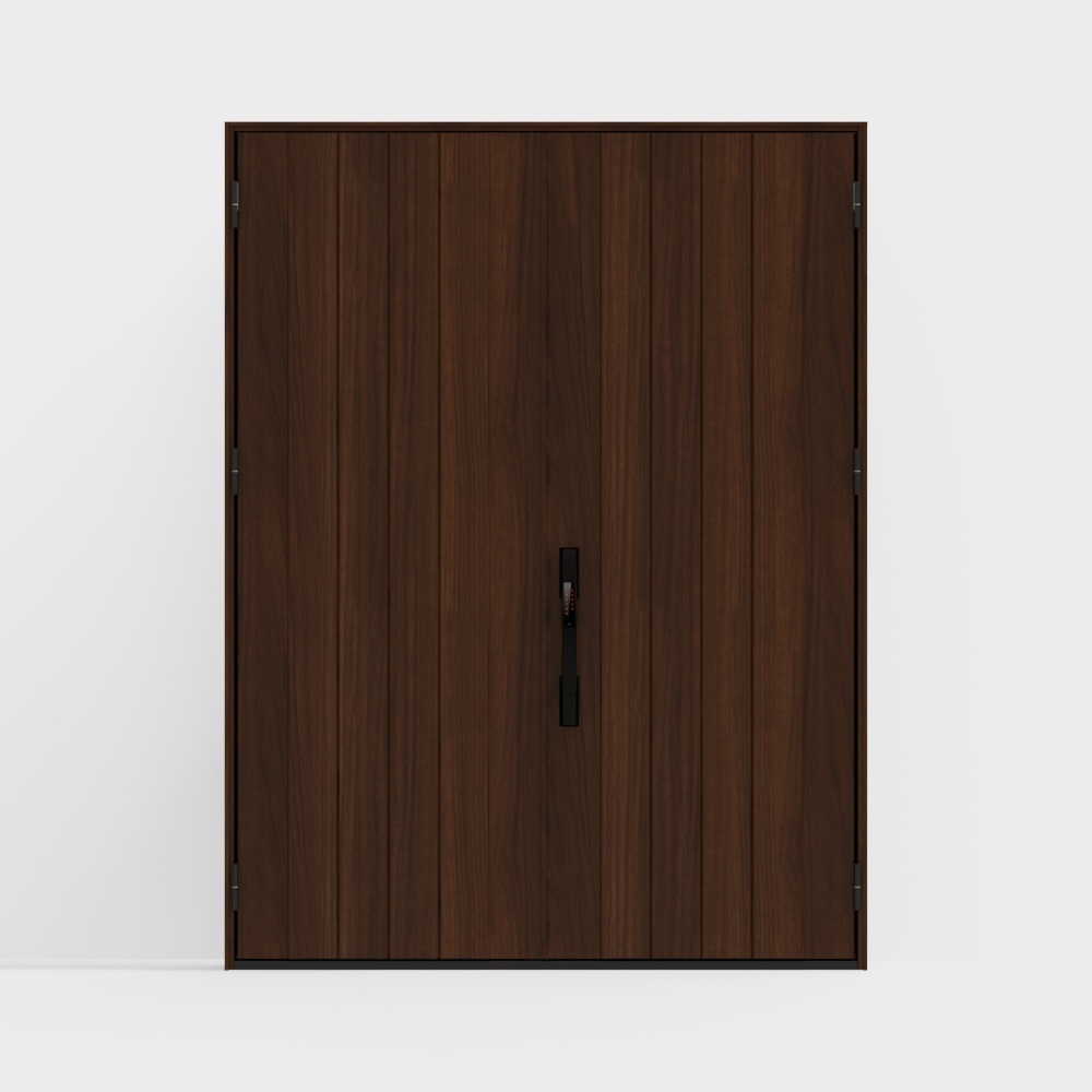 City Door 3D Model – Low-Poly Urban Entryway