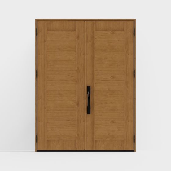 City Door 3D model - Modern Minimalist Design