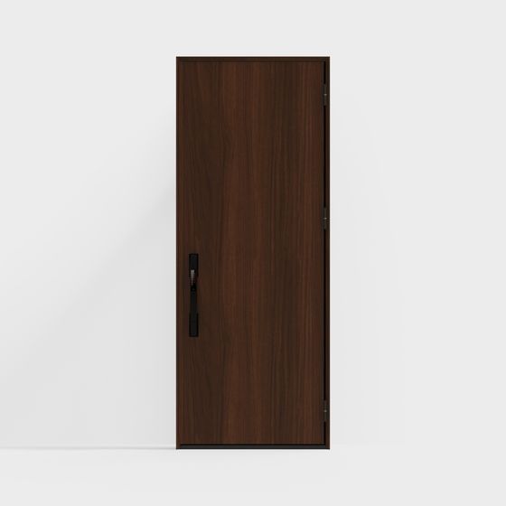 Puerta de madera LIXIL - Puerta de entrada - Puerta simple P01 - C Café del libro fragante (grano de madera)