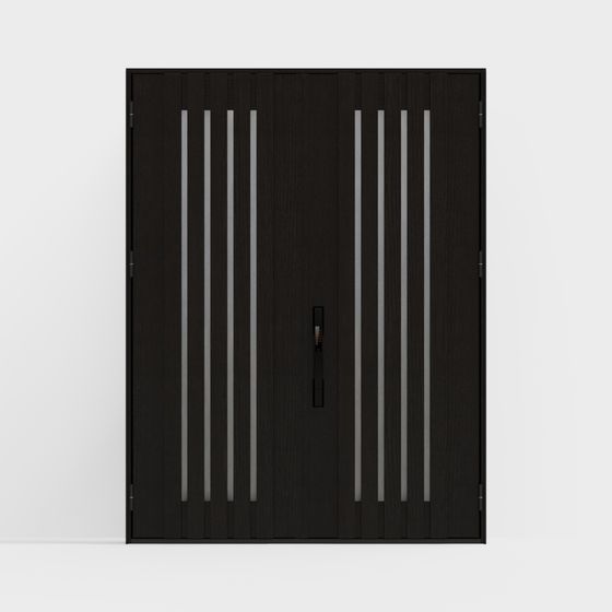 ประตูไม้ LIXIL - ประตูเข้า - G04 ประตูคู่ - B สีน้ำต้นสนอิตาลี (ลายไม้)