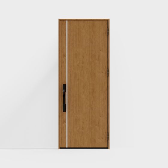 Urban Door 3D model for Modern Aesthetics