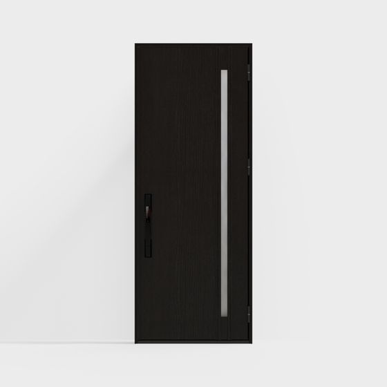 Lixil Wooden Door-Entry Door-G03 Single Door-B Italian Pine Color (Wood Grain)-Outside Opening