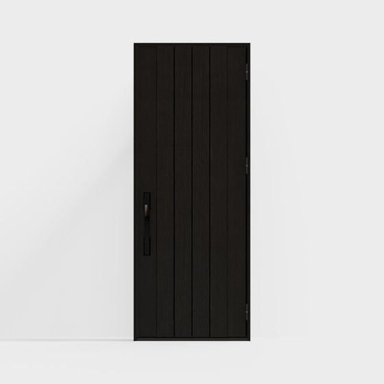 LIXIL 木製ドア - 玄関ドア - D02 片開きドア - B イタリアンパイン色(木目)