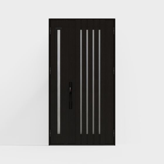 Porta in legno LIXIL - Porta d'ingresso - Porta sotto G04 - Colore Pino Italiano B (Venatura)