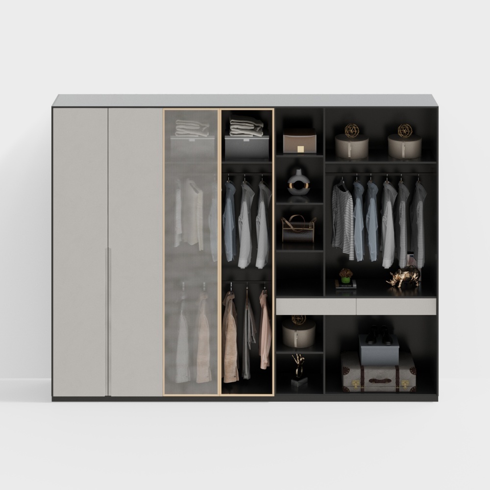 Modern Wardrobes,black