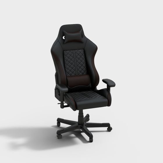 현대 가죽 게임 의자