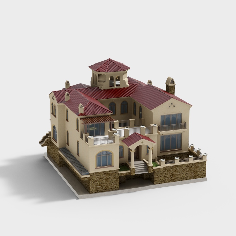 วิลล่าสไตล์ยุโรป