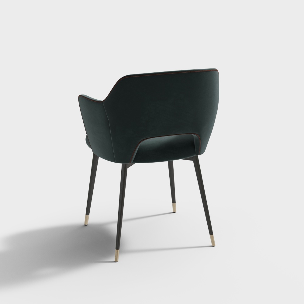 Green dining chair-wx