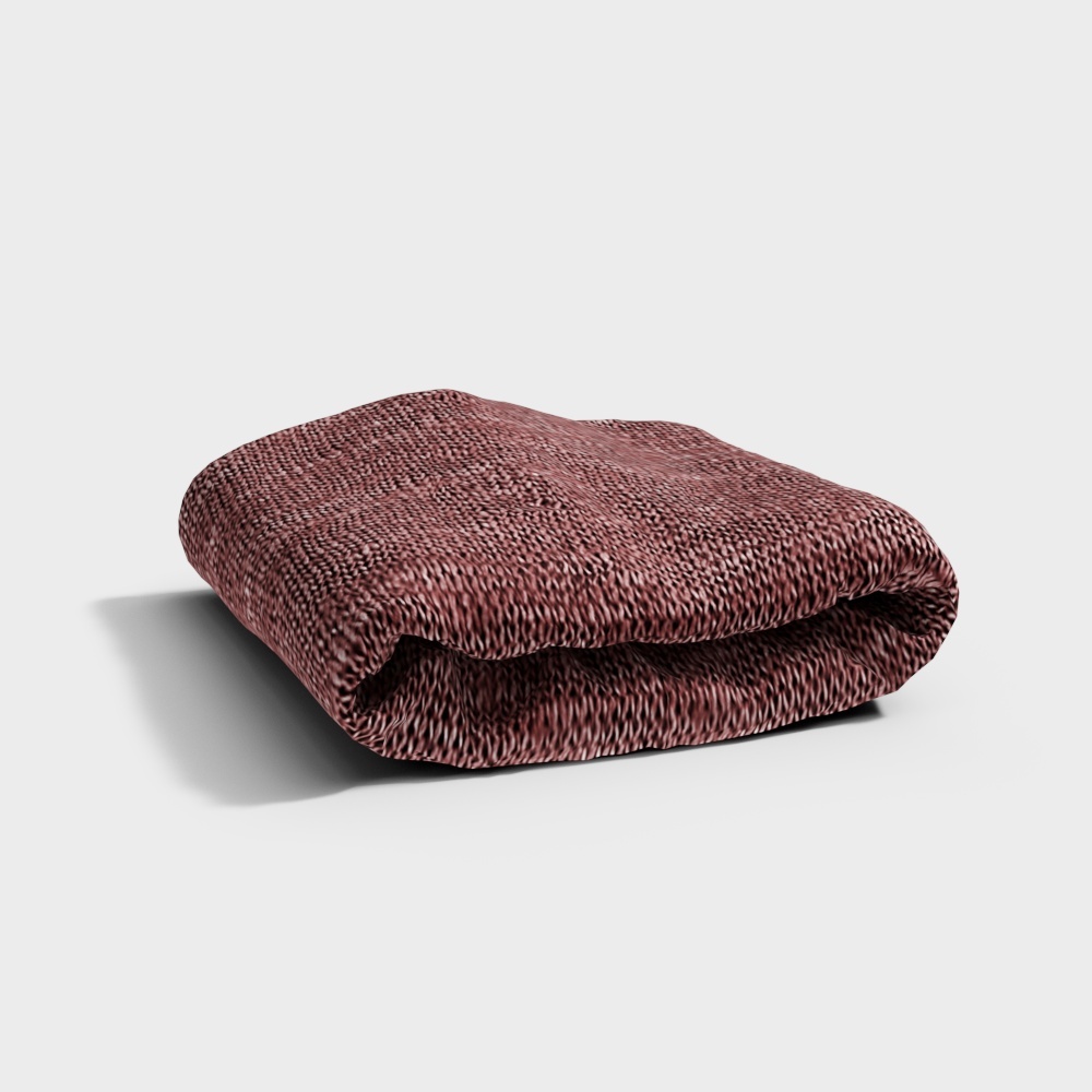 Cozy Blanket 3D model for Warm Interiors