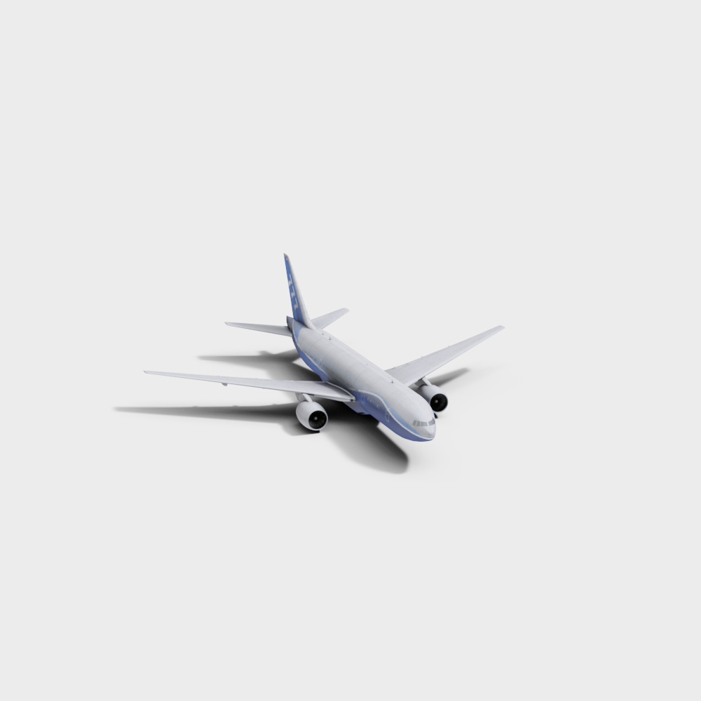 Dreamy Jet Airplane 3D model - Soaring in the Sky