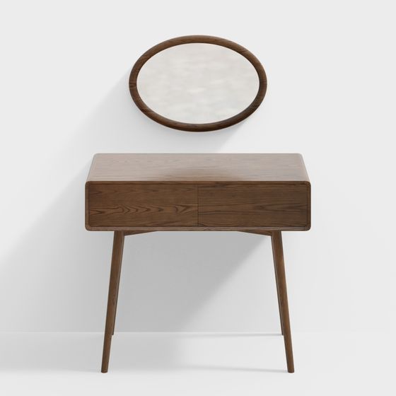 Modern Minimalist Dressing Table 3D model