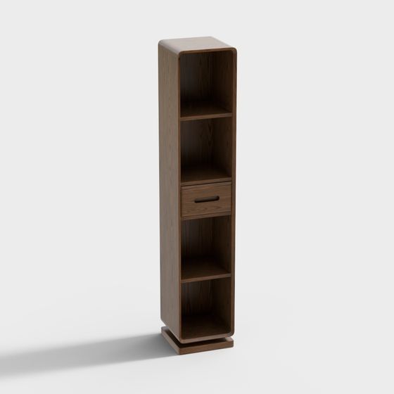 Urban Bookshelf 3D model for Modern Design