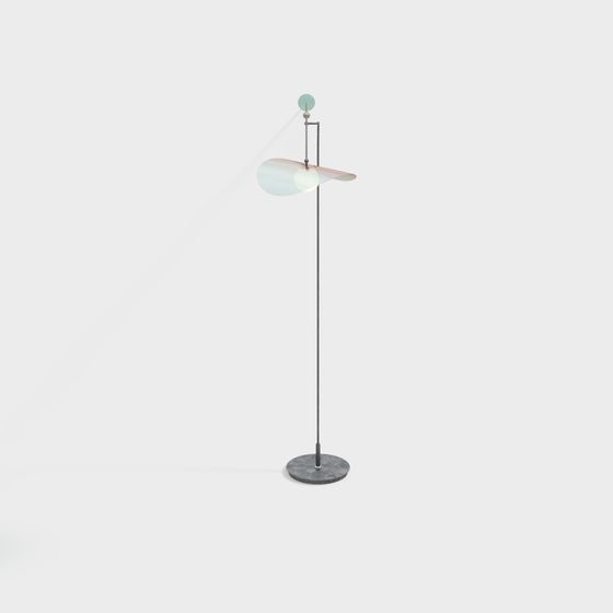 Luminescent Floor Lamp 3D model