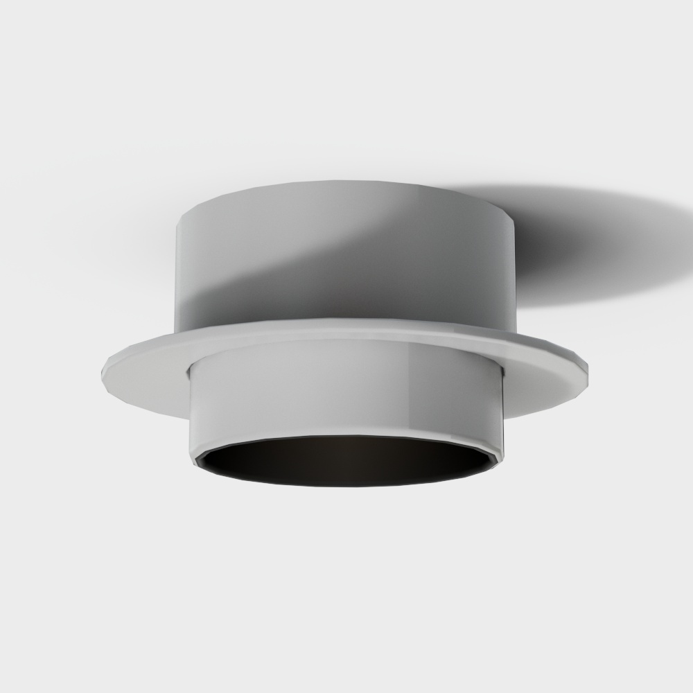 Modern white spotlight