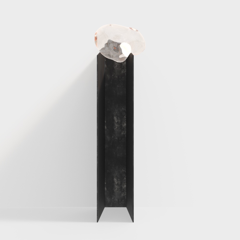 Modern water drop floor lamp