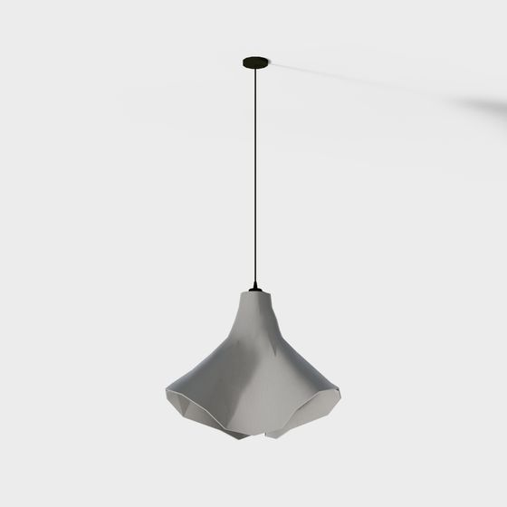 Geometric Low-Poly Pendant Light 3D model