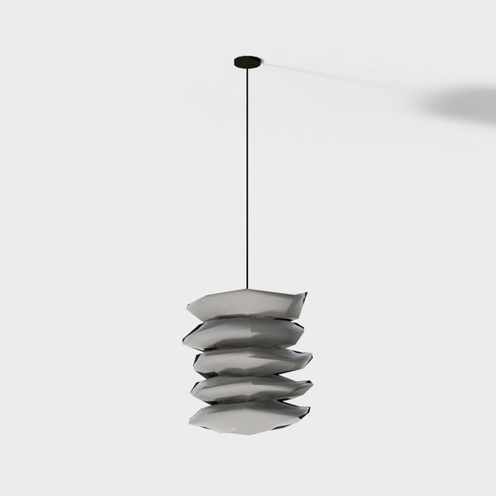 Shadow Layer Pendant Lamp 3D model