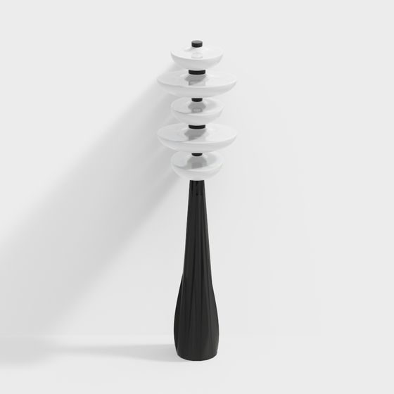 Stylish Shadow Tower 3D model for Creatives