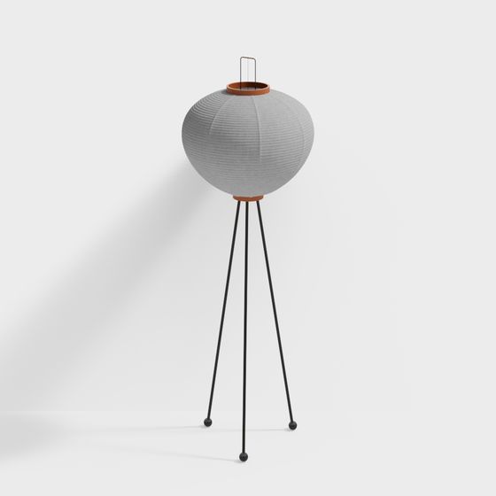 Luna Floor Lamp 3D model