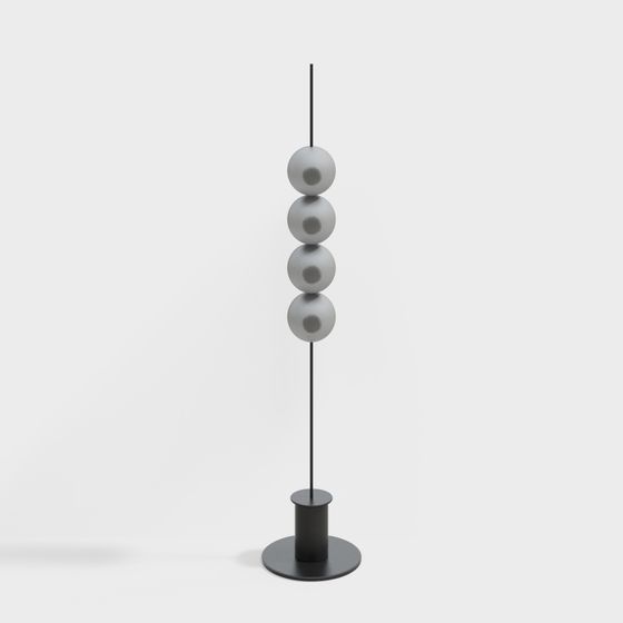 Sphere Lamp Stand 3D model for Contemporary Spaces