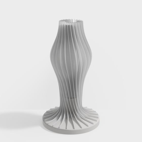 Origami Vase 3D model