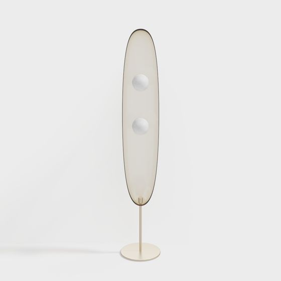 Luminous Mirror 3D model for Elegant Interiors