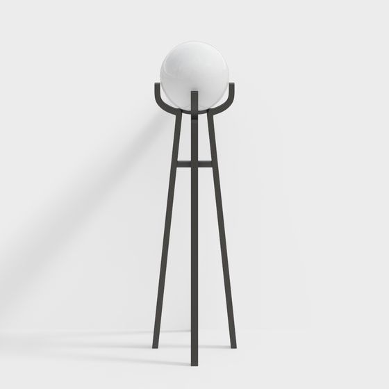 Minimalist Floor Lamp 3D model