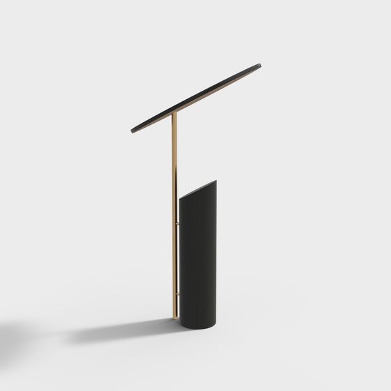 Urban Light Pillar 3D model for Creative Projects