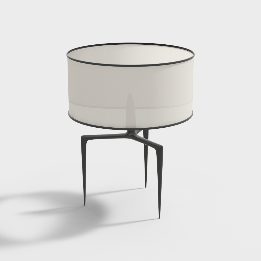 Современная троскородная настольная лампа