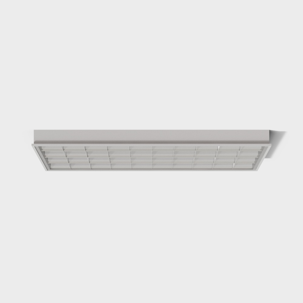 Modern large grille light bathroom heater