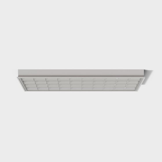 Sleek Minimalist Ceiling Light 3D model