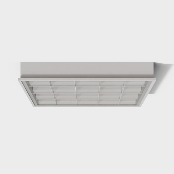 Minimalist Ceiling Vent 3D model