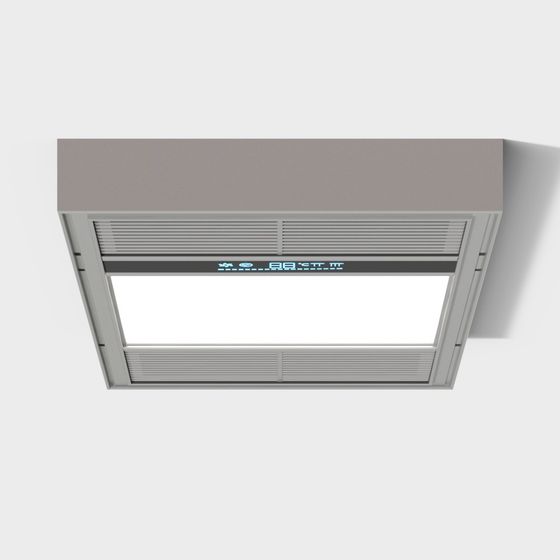 Futuristic Smart Skylight 3D model