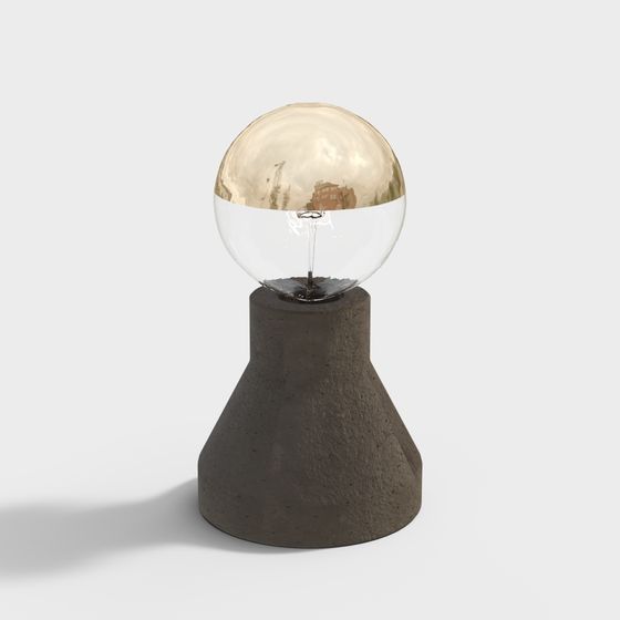 Urban Glow 3D Model Lamp for Contemporary Spaces