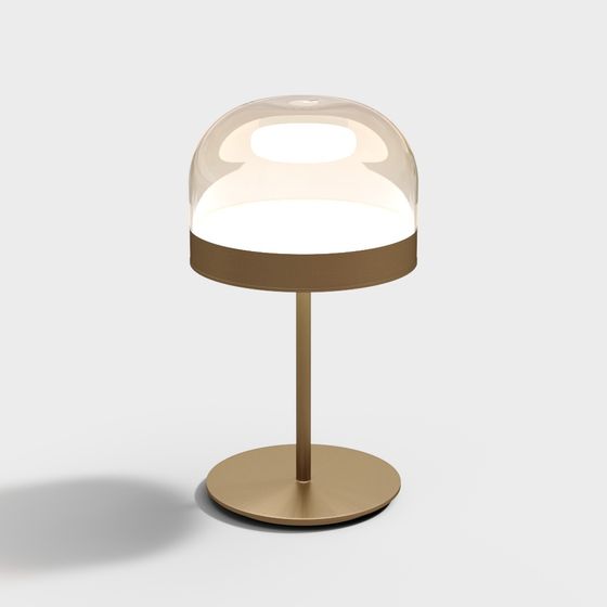 Elegant 3D Table Lamp Model for Modern Interiors