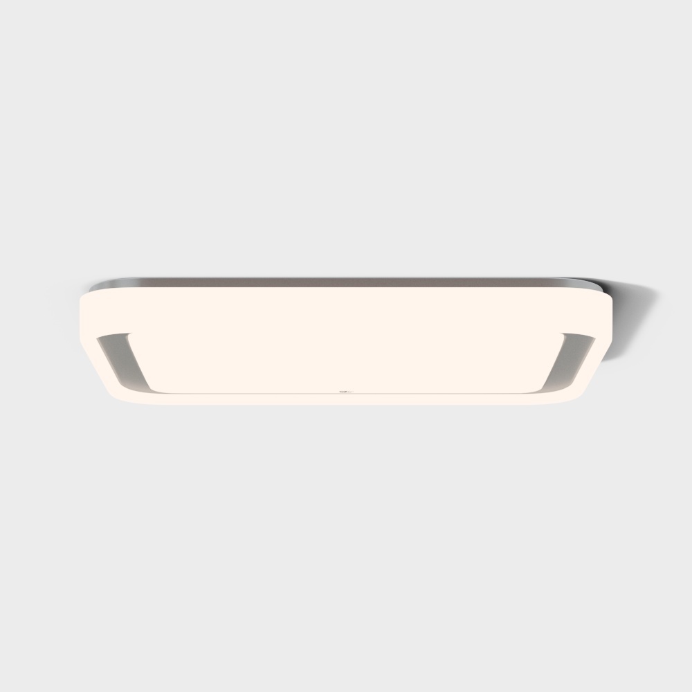 Philips Double Dream WIFI Version Nordic Ceiling Lamp Rectangular Silver 115W 2700-6500K Living Room Neutral Light