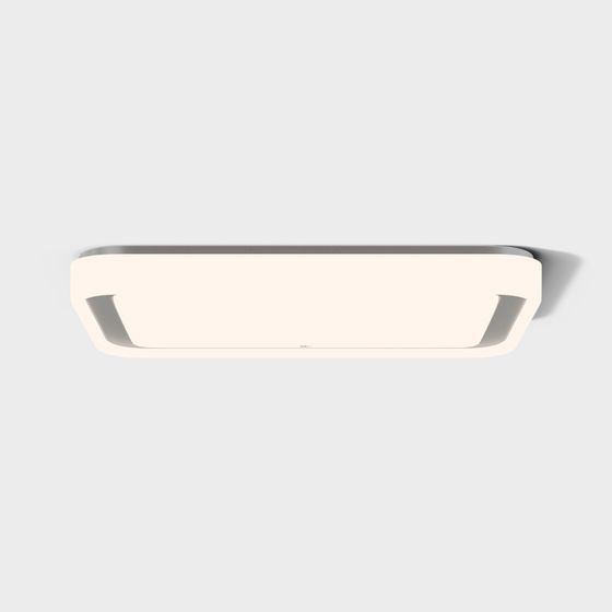 Philips Double Dream WIFI Version Nordic Ceiling Lamp Rectangular Silver 115W 2700-6500K Living Room Neutral Light