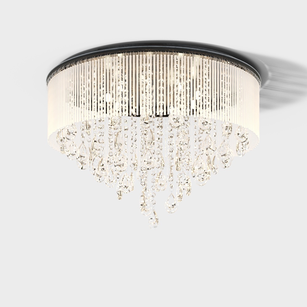 modern crystal lamp