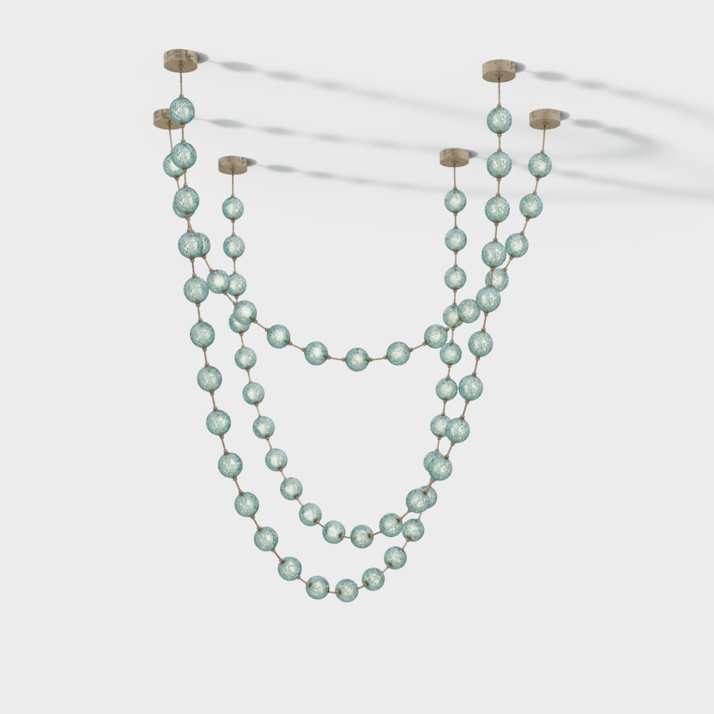 đèn pha lê hiện đại