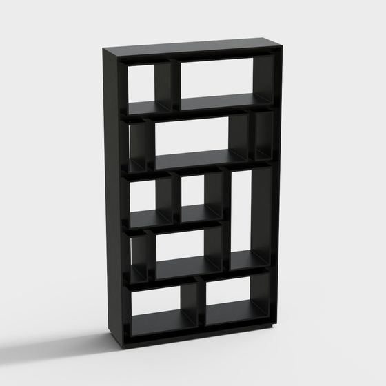 Urban Grid Shelf 3D model