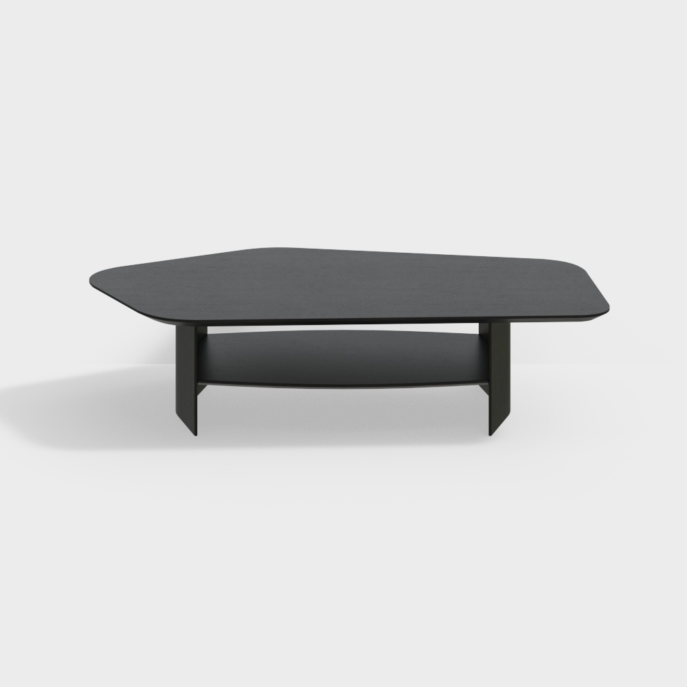 Streamline Coffee Table 3D model