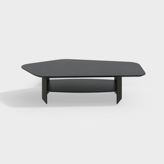 Streamline Coffee Table 3D model