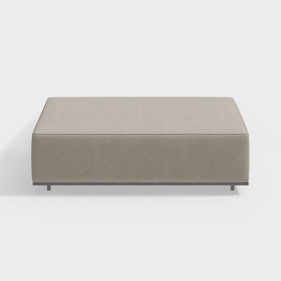 Urban Comfort Ottoman 3D model