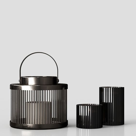 City Light Lantern 3D model for Urban Aesthetics