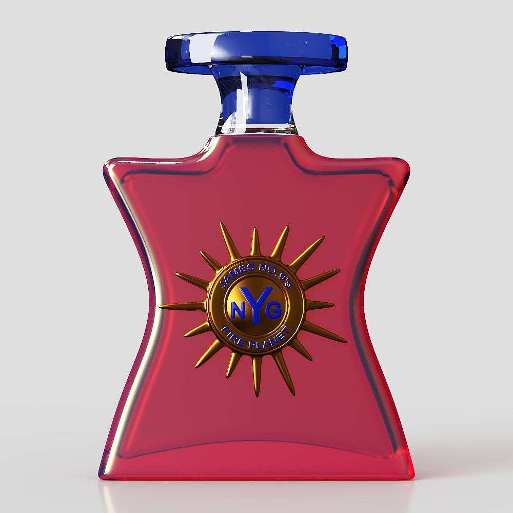 NYG Fire Planet Perfume Bottle 3D model