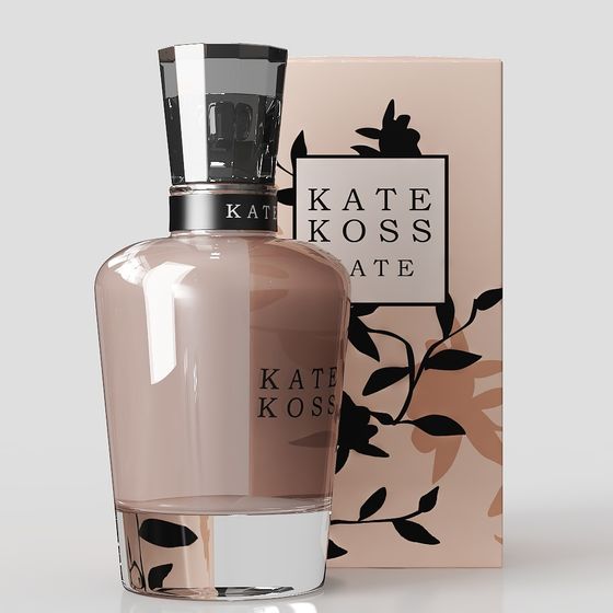 Elegant Kate Koss Perfume Bottle 3D model