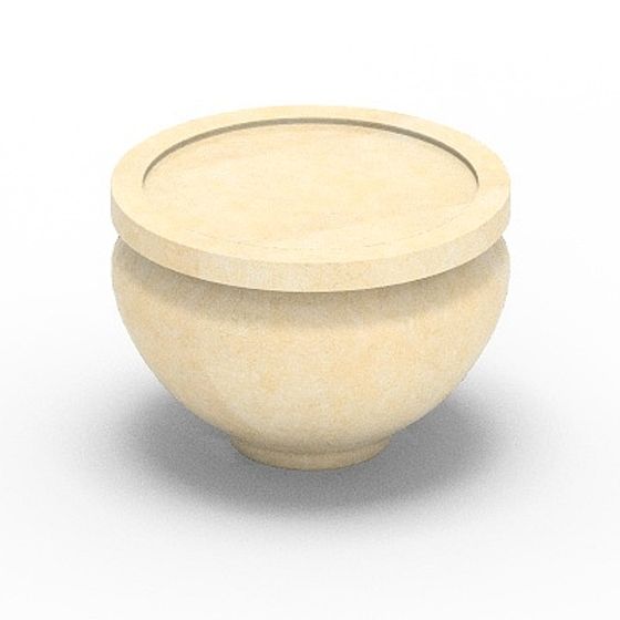 Timeless Elegance Pot 3D model
