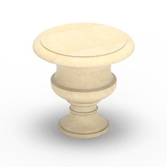 Vintage Pedestal 3D Model